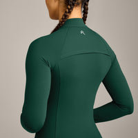 UnifiedMove Pocket Jacket with Reflective Logo | Racing Green