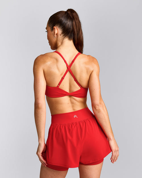 UnifiedMove™ Micro Bralette | Muscle Mommy Red