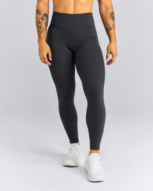 UnifiedMove™ High Waisted Pocket Leggings with Bonding | Coal