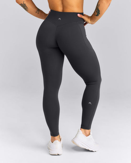 UnifiedMove™ High Waisted Pocket Leggings with Bonding | Coal