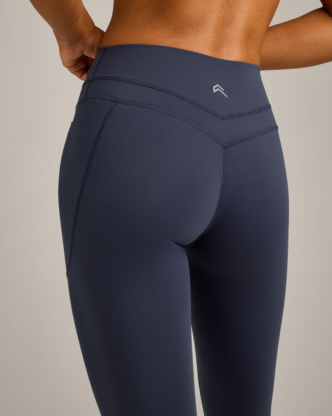 UnifiedMove™ High Waisted Pocket Leggings with Reflective Logo | True Blue