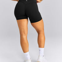 UnifiedMove™ High Waisted Pocket Shorts with Bonding New Branding | Black