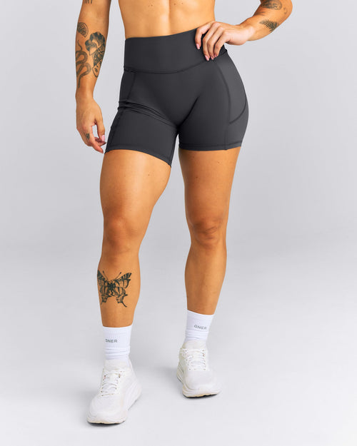 UnifiedMove™ High Waisted Pocket Shorts with Bonding | Coal