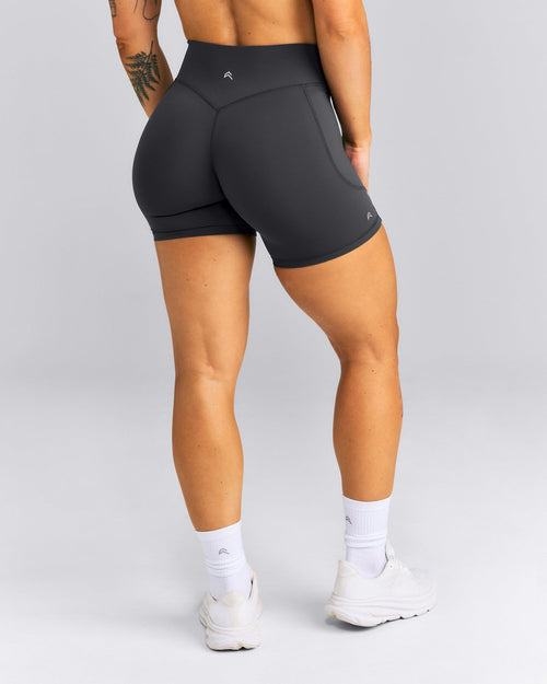 UnifiedMove™ High Waisted Pocket Shorts with Bonding | Coal