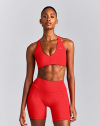 UnifiedMove™ Micro Bralette New Branding | Muscle Mommy Red