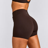 UnifiedMove™ Wrap Shorts 6" with Reflective Logo | 70% Cocoa
