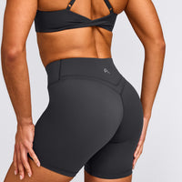 UnifiedMove™ Wrap Shorts 6" with Reflective Logo | Coal