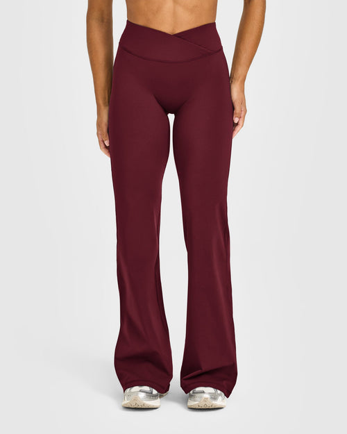 Oner Modal Unified Wrap Flared Bottoms | Rosewood
