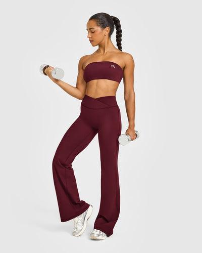 Unified Wrap Flared Bottoms | Rosewood