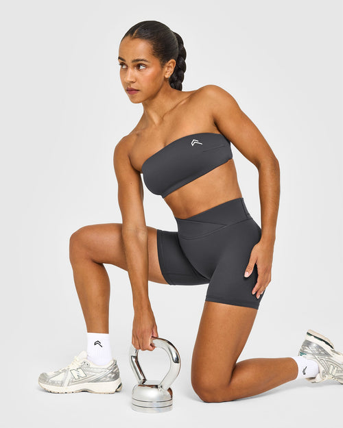 UnifiedMove™ Micro Bandeau Bralette | Coal