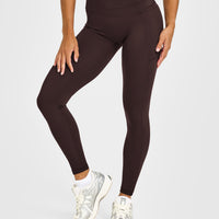 Unified High Waisted Pocket Leggings | 70% Cocoa