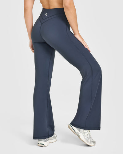 Unified Wrap Flared Bottoms | True Blue