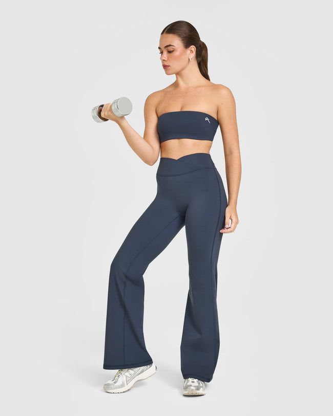 Unified Wrap Flared Bottoms | True Blue