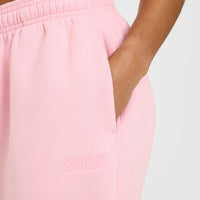 Foundations Oversized Cuffed Joggers with Oner Embroidery | Petal Pink