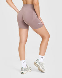 Effortless Seamless Shorts | Dusty Purple