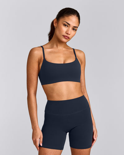 SoftMotion™ Strappy Sports Bra | True Blue