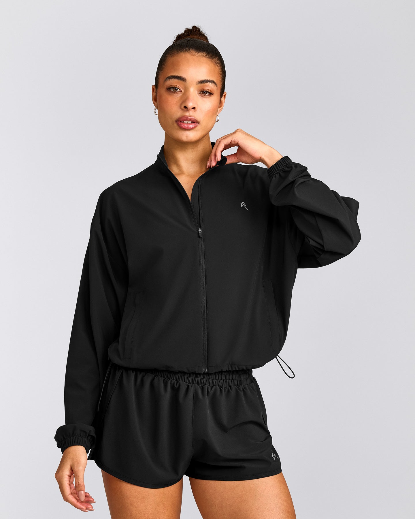AirMove™ Jacket with Reflective Logo | Black