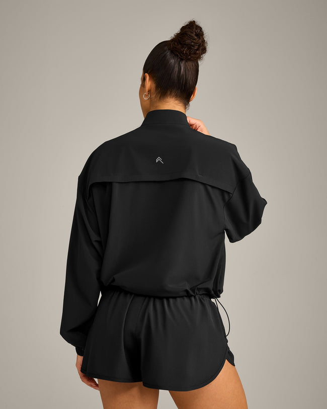 AirMove™ Jacket with Reflective Logo | Black