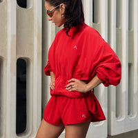AirMove™ Jacket with Reflective Logo | Fiery Red