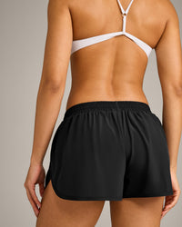 AirMove™ Lined Shorts 2" with Reflective Logo | Black