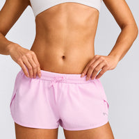 AirMove™ Lined Shorts 2" with Reflective Logo | Chalk Pink