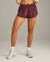 AirMove™ Lined Shorts 2" with Reflective Logo | Velvet Mocha