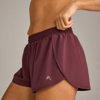 AirMove™ Lined Shorts 2" with Reflective Logo | Velvet Mocha