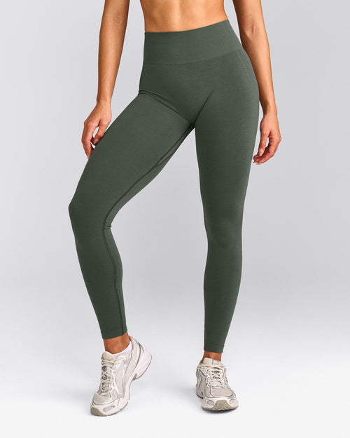 EffortlessLift™ Seamless Leggings | Dark Khaki