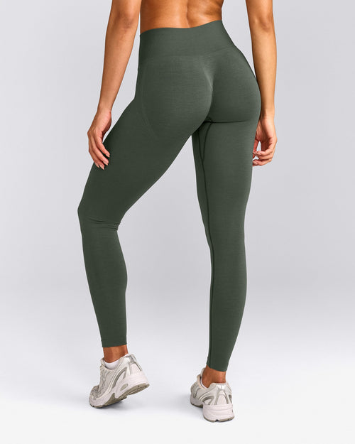 EffortlessLift™ Seamless Leggings | Dark Khaki