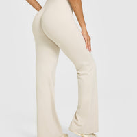 SoftMotion™ Flared Bottoms with White Logo | Sand