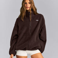 Sherpa Jacket | 70% Cocoa
