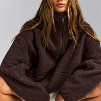 Sherpa Jacket | 70% Cocoa