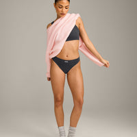 Seamless Thong | Charcoal Marl