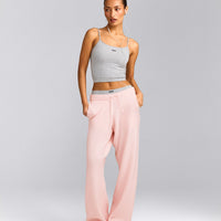 Seamless Strappy Tank Top | Grey Marl