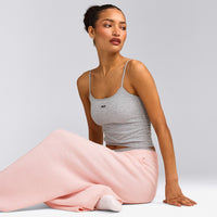Seamless Strappy Tank Top | Grey Marl