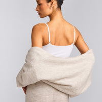 Seamless Strappy Tank Top | White