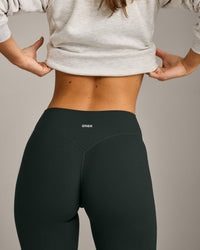 SoftMotion™ Flared Bottoms with Grey Logo | Emerald Noir