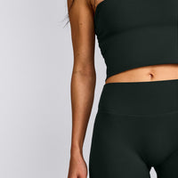 SoftMotion™ Straight Leg Pants with Grey Logo | Emerald Noir