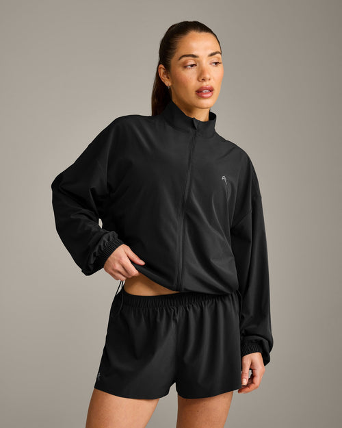 AirMove™ Jacket with Bonding with Reflective Logo | Black