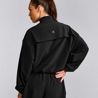 AirMove™ Jacket with Bonding with Reflective Logo | Black