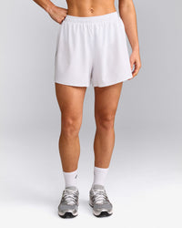 AirMove™ Lined Shorts 4" with Pocket | White