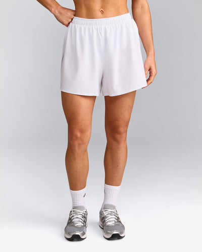 AirMove™ Lined Shorts 4" with Pocket | White