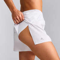 AirMove™ Lined Shorts 4" with Pocket | White