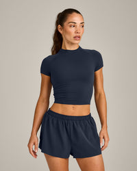 Oner Seamless Fitted Top | Light True Blue