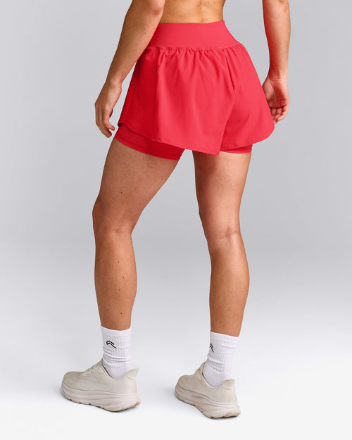 UnifiedMove™ Double Layer Shorts 5" | Charged Pink