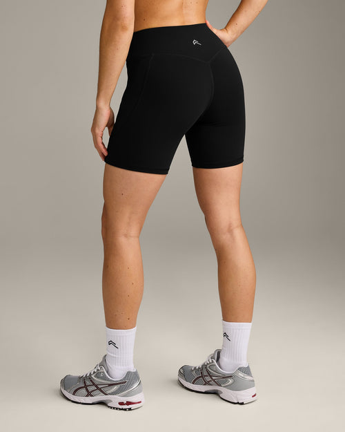 UnifiedMove™ Pocket Shorts 6" with Bonding with Reflective Logo | Black