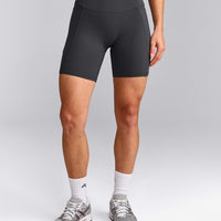 UnifiedMove™ Pocket Shorts 6" with Bonding with Reflective Logo | Coal