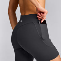 UnifiedMove™ Pocket Shorts 6" with Bonding with Reflective Logo | Coal
