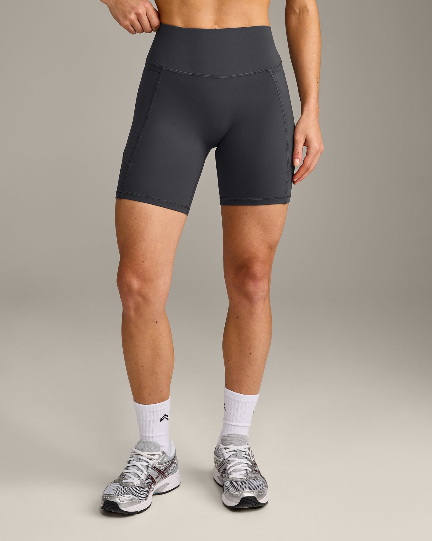 UnifiedMove™ Pocket Shorts 6" with Bonding with Reflective Logo | Coal