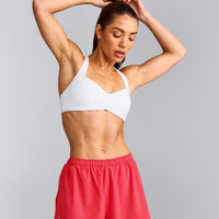 UnifiedMove™ T Back Minimal Bralette | White